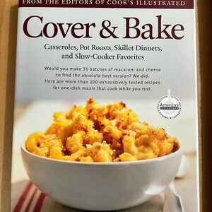 White and Brown Kitchen Cookbook